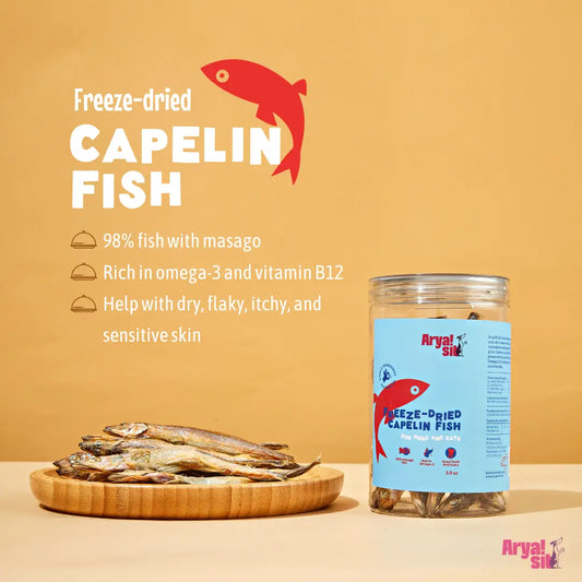 Freeze-dried Capelin Fish image 1