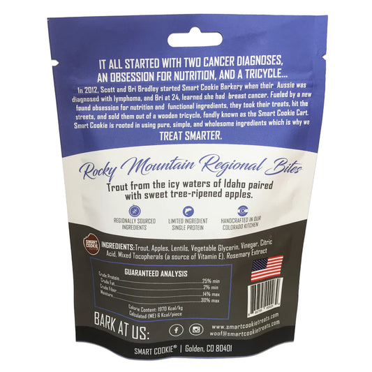 Trout & Apple Grain Free Treats for Sensitive Stomachs & Allergies