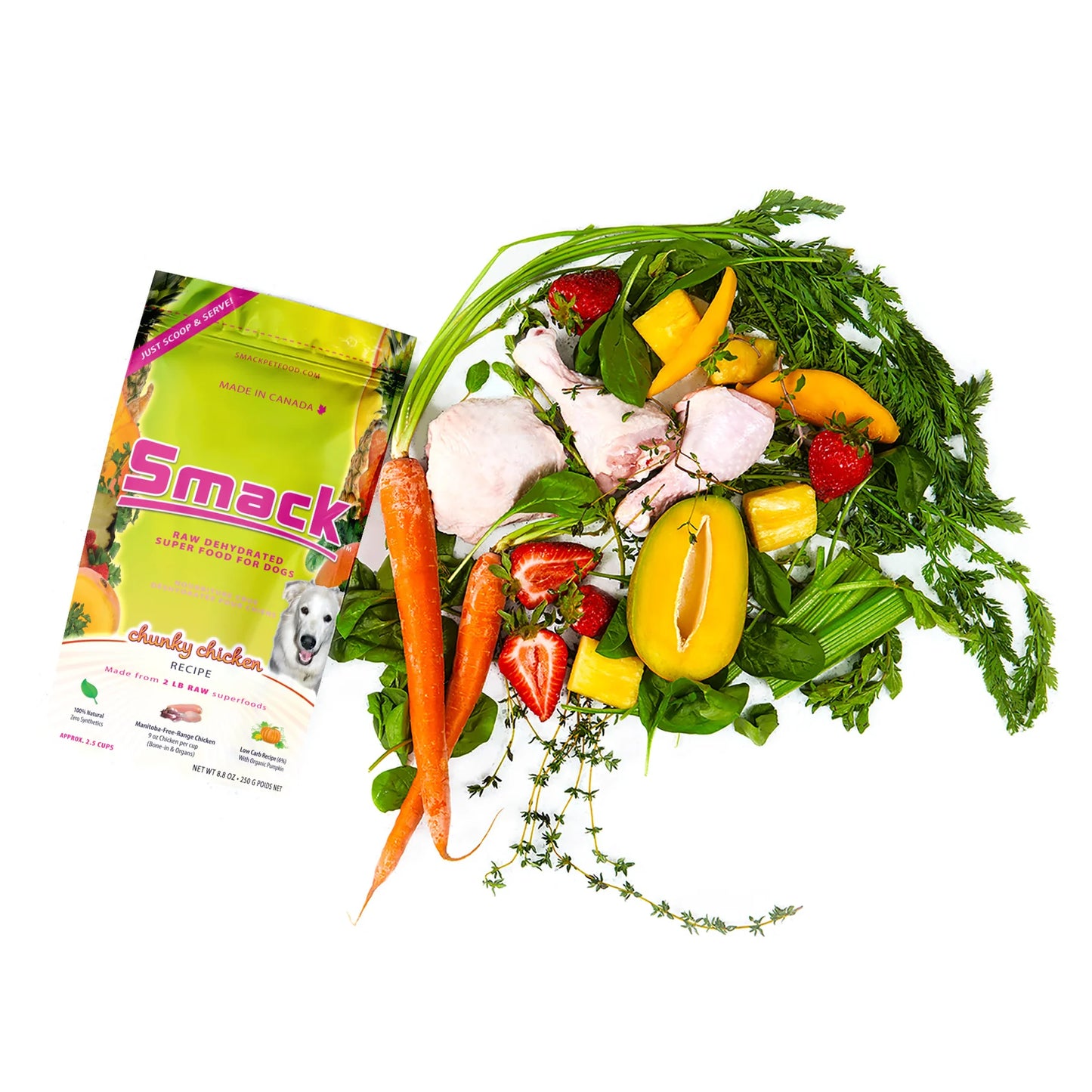 Smack Chunky Chicken Dog Food