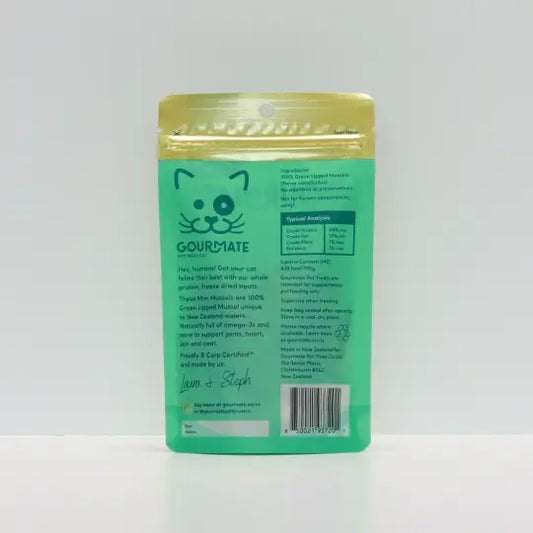 Gourmate Mini Mussels | Freeze Dried Cat Treats image 1