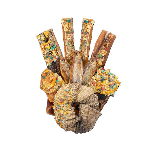 Candy Crush Pack - Dried Meats & Fish with Dogfetti image 0